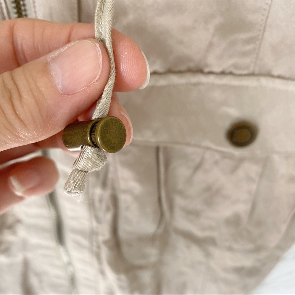 ZENERGY by CHICO’S Tan Utility Zipper Shift Dress - Picture 8 of 14